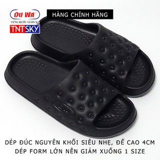 Dép Nam Đúc Liền Khối Siêu Nhẹ, Đế Cao 4cm DUWA - Hàng Chính Hãng - SH332