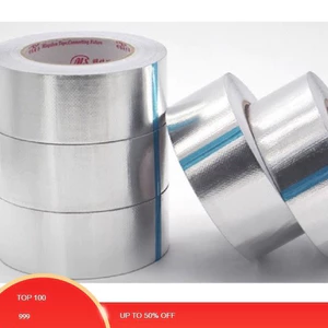 Băng dính nhôm cao cấp 5cm x 26m chống nước bảo ôn dán kẽ hở bồn rủa bát nhà bếp