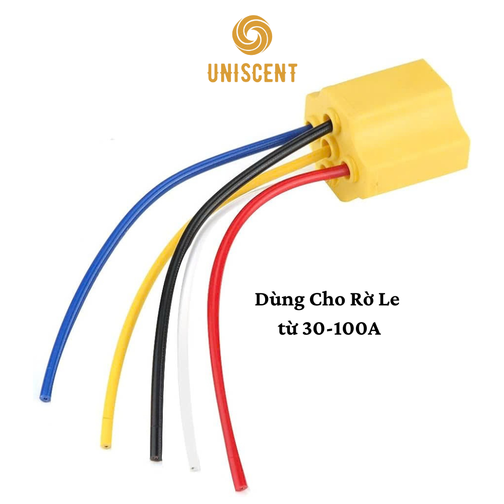 Giắc Sứ/ Ceramic Cắm RơLe/Giắc Rơ Le 4, 5 Chân/ Giắc Rơ Le Sử Dụng Cho Rờ Le- Ceramic Chịu Nhiệt Cao