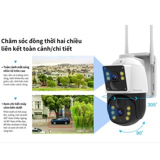 Camera Ngoài Trời Giám Sát Không Dây VSTARCAM BG66DR , Sử Dụng Năng Lượng Mặt Trời, Sử Dụng Sim 4G, Chống Nước