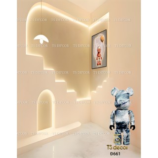 Background Livestream 3D 5D Họa Tiết Hiện Đại Đốc Đáo Giả phát sáng ánh đèn