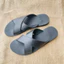 Dép Nam Cao Cấp - Dép Nam Quai Chéo Bản Dây To Màu Đen Thời Trang Đủ Size 37-45