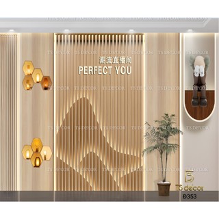 Phông Livestream mẫu Lam Sóng mới 3D 5D