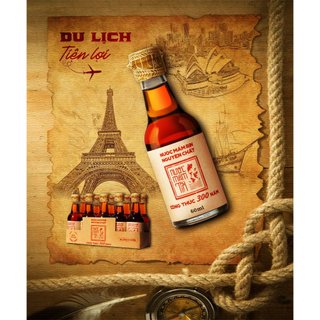 Nước mắm Tĩn ít muối cho bé ăn dặm, độ đạm 42N, chai thủy tinh 60ml rin nguyên chất cá cơm than