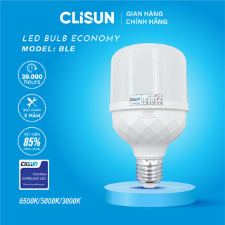 Bóng Đèn Led Trụ CLISUN | Bóng Đèn Trụ CLISUN BLE Economy Tuổi Thọ Cao 30000H Tiết Kiệm Điện 85%