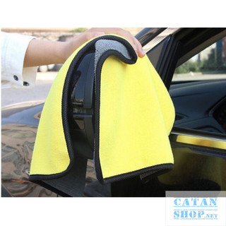 Khăn Lau Xe Chuyên Dụng Microfiber Siêu Thấm Không Bị Sơ Cứng, Khăn Microfiber Lau Xe Ô Tô, Xe Máy