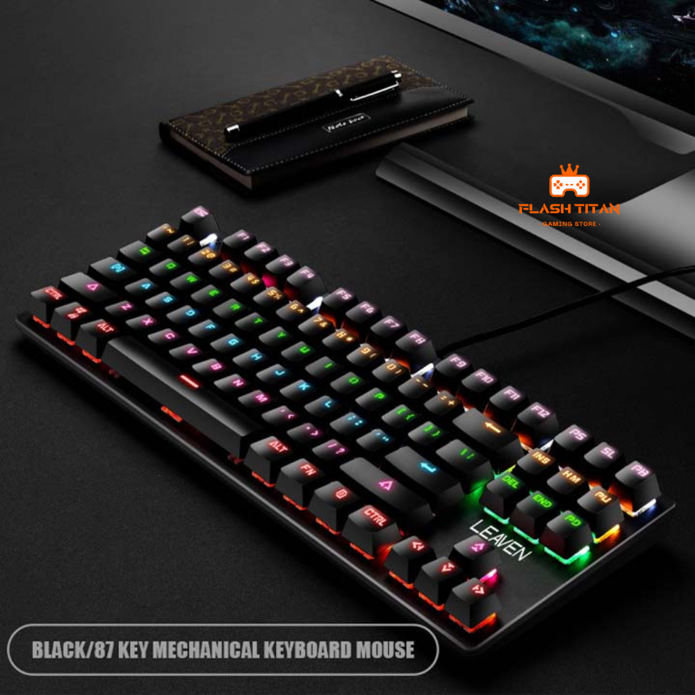 Bàn phím Cơ Gaming K550 V3 - Hỗ trợ đa dạng hệ điều hành - Led nhiều chế độ - Layout TKL 87 phím - ảnh 4