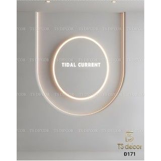 Phông Livestream mẫu mới hình tròn giả phát sáng 3D 5D đẹp mắt