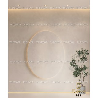 Phông Livestream mẫu mới hình tròn giả phát sáng 3D 5D đẹp mắt