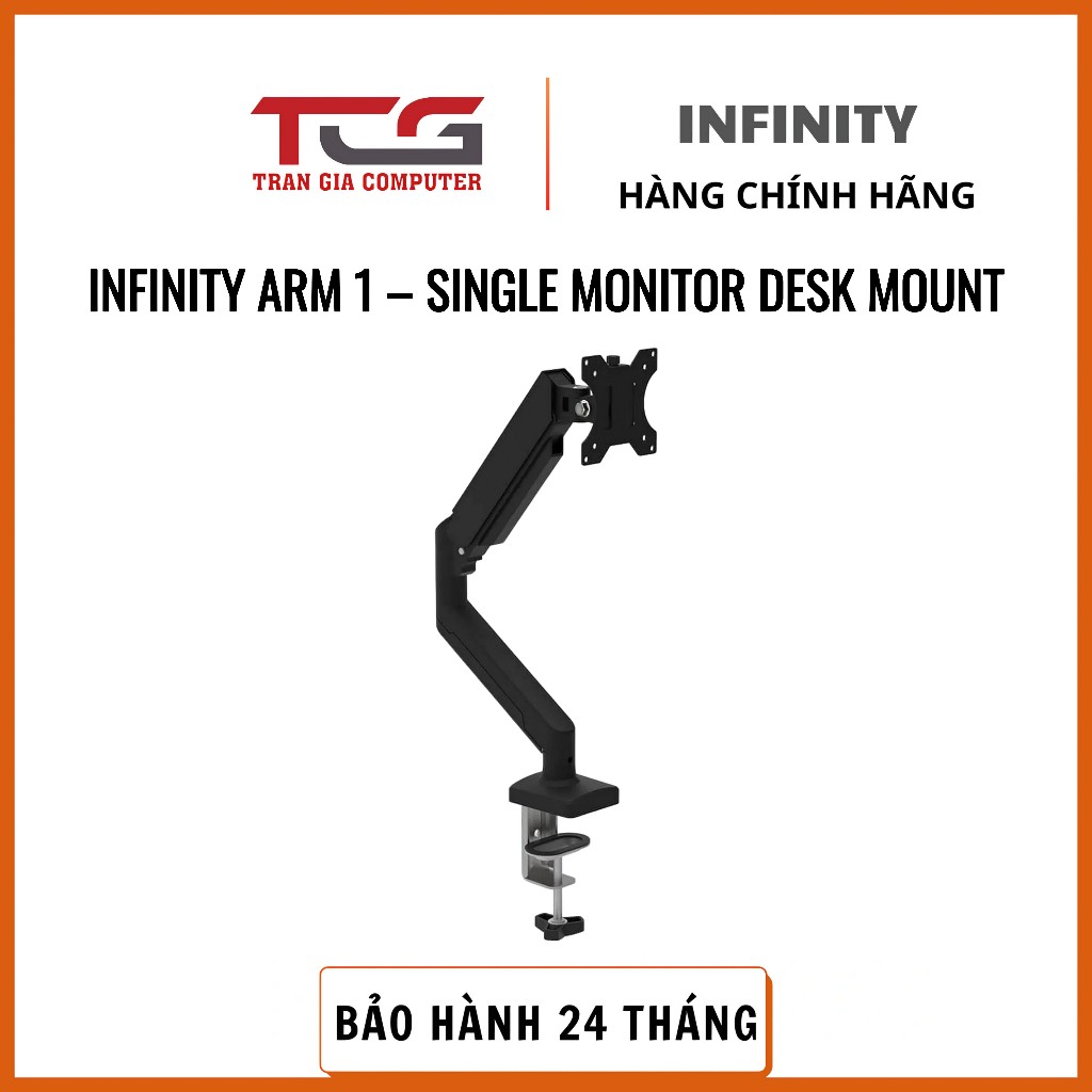 Giá Treo Màn Hình Infinity Arm 1 – Single Monitor Desk Mount | Shopee ...
