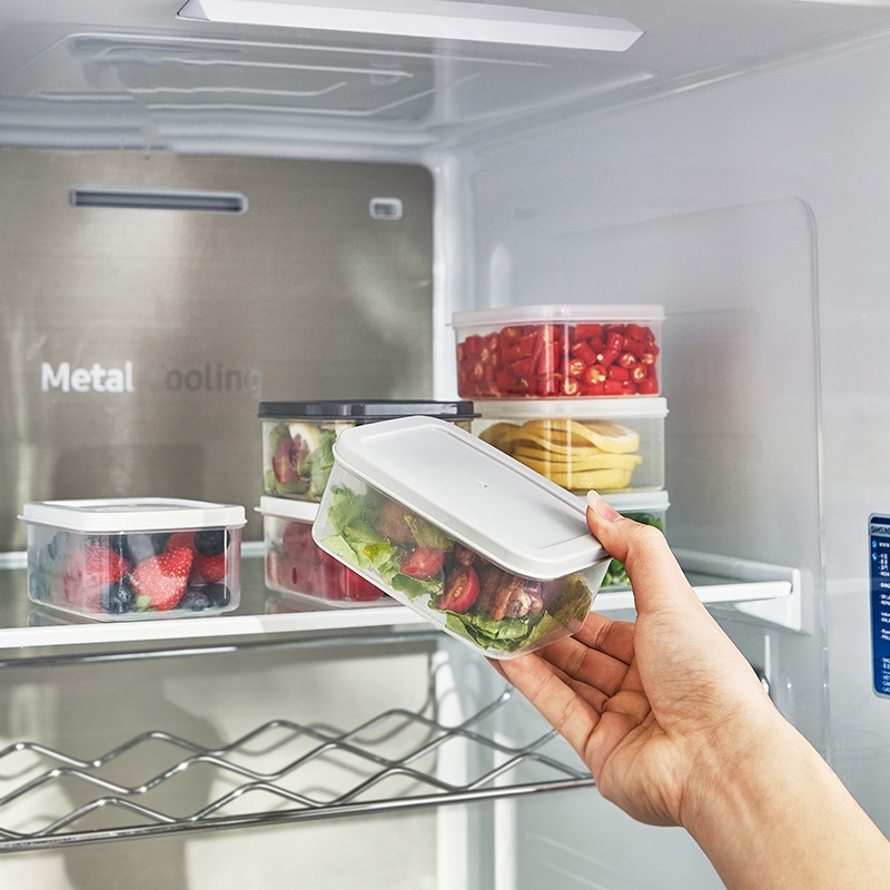 Bộ 3 hộp đựng thực phẩm chữ nhật Hokori Chính Hãng Việt Nhật (mã 6533)