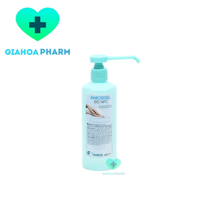 Dung dịch nước rửa tay sát khuẩn Aniosgel 85 NPC 500ml - Rửa tay khô diệt khuẩn nhanh (Pháp) [Anios] – 2