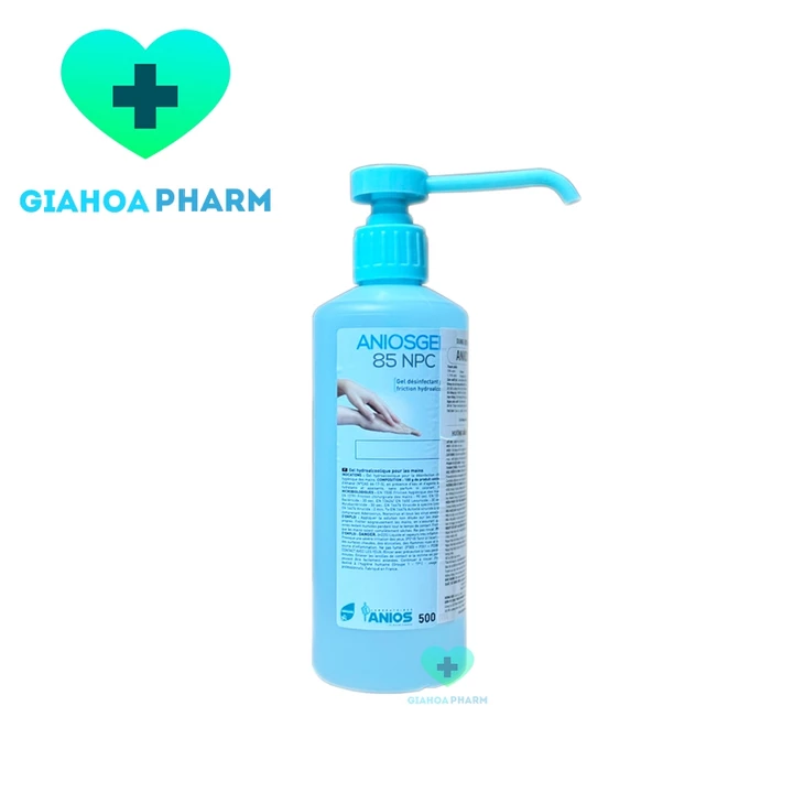Dung dịch nước rửa tay sát khuẩn Aniosgel 85 NPC 500ml - Rửa tay khô diệt khuẩn nhanh (Pháp) [Anios] – 3