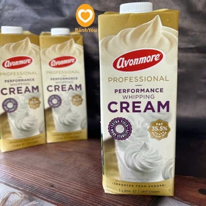 Kem sữa Whipping Cream AVONMORE hộp 1L (độ béo 35.5%) xuất xứ Ireland DL59