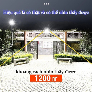 Mua 1 tặng 1 Đèn năng lượng mặt trời 1200W Chống Nước IP67 chống loá có điều khiển từ xa Bảo hành 10 năm