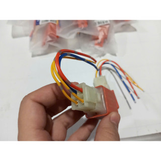 Rơ le 4 chân Sihai 40A 12v 24v kèm rắc- Rơ le dây sihai