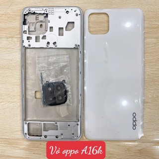 CPH2349, Lưng vỏ oppo A16k, nắp lưng, nắp pin, khung sờn, benzen, vỏ bộ oppo