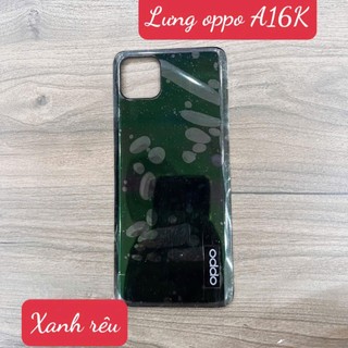 CPH2349, Lưng vỏ oppo A16k, nắp lưng, nắp pin, khung sờn, benzen, vỏ bộ oppo