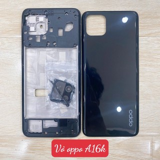 CPH2349, Lưng vỏ oppo A16k, nắp lưng, nắp pin, khung sờn, benzen, vỏ bộ oppo