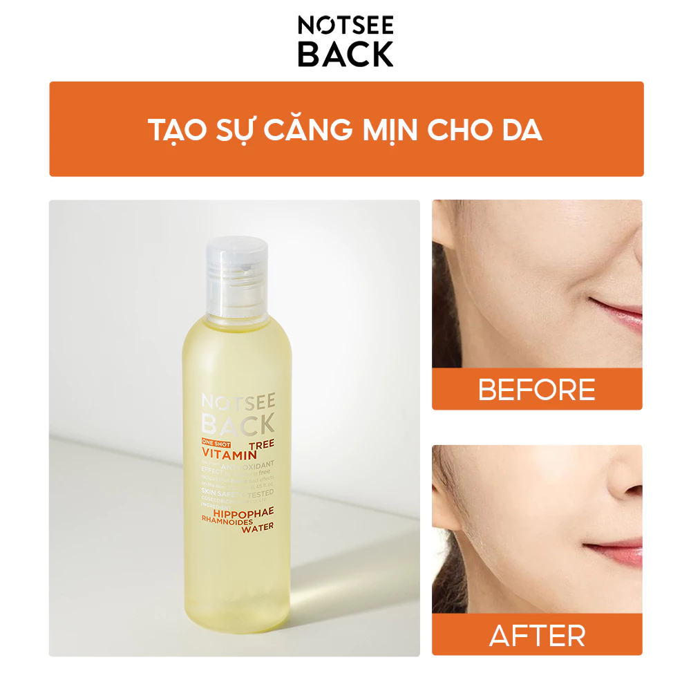 Ảnh Nước hoa hồng làm sáng da NOTSEEBACK ONE SHOT VITAMIN TREE 250ml 2