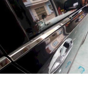 Nẹp viền chân kính và cong kính xe Honda Civic 2007 2008 2009 2010 2011 2012 INOX sáng bóng
