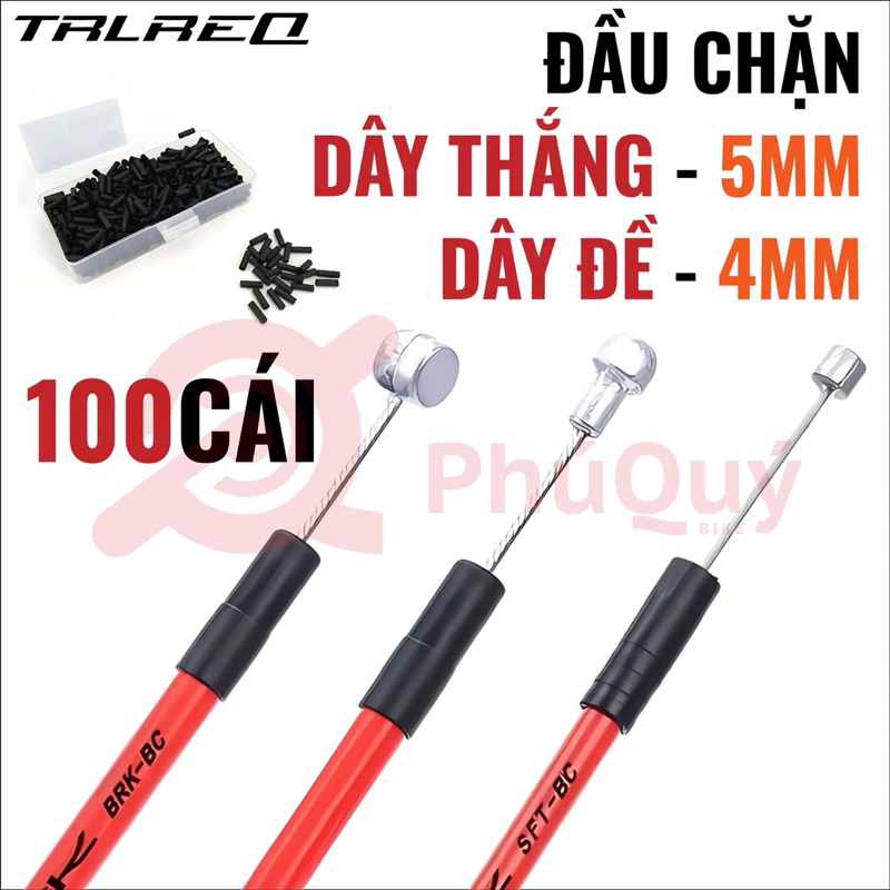 Đầu Chặn Dây Đề Dây Thắng 4mm/5mm 100PSC