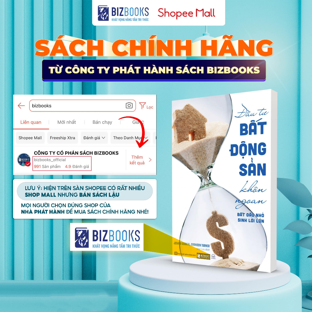 Đầu Tư Bất Động Sản Khôn Ngoan: Bắt Đầu Nhỏ, Sinh Lời Lớn - Sách Kinh Doanh Kinh Tế