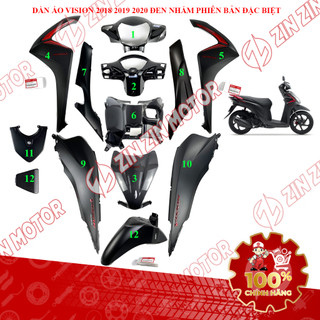 Bộ Dàn Áo Vision 2014 2015 2016 2017 2018 2019 2020 Chính Hãng - ZZM