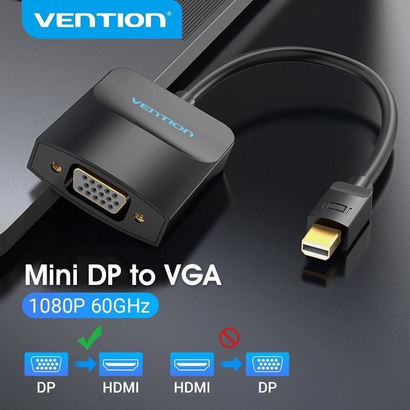 Cáp chuyển đổi Mini Displayport sang VGA, Mini DP to VGA Vention ...