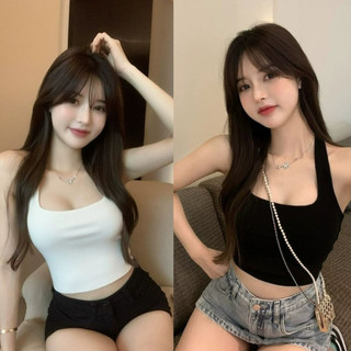 Áo thun ba lỗ nữ gân tăm thiết kế duyên dáng sexy ôm form,kiểu áo ba lỗ quàng cổ sexy thời trang G5