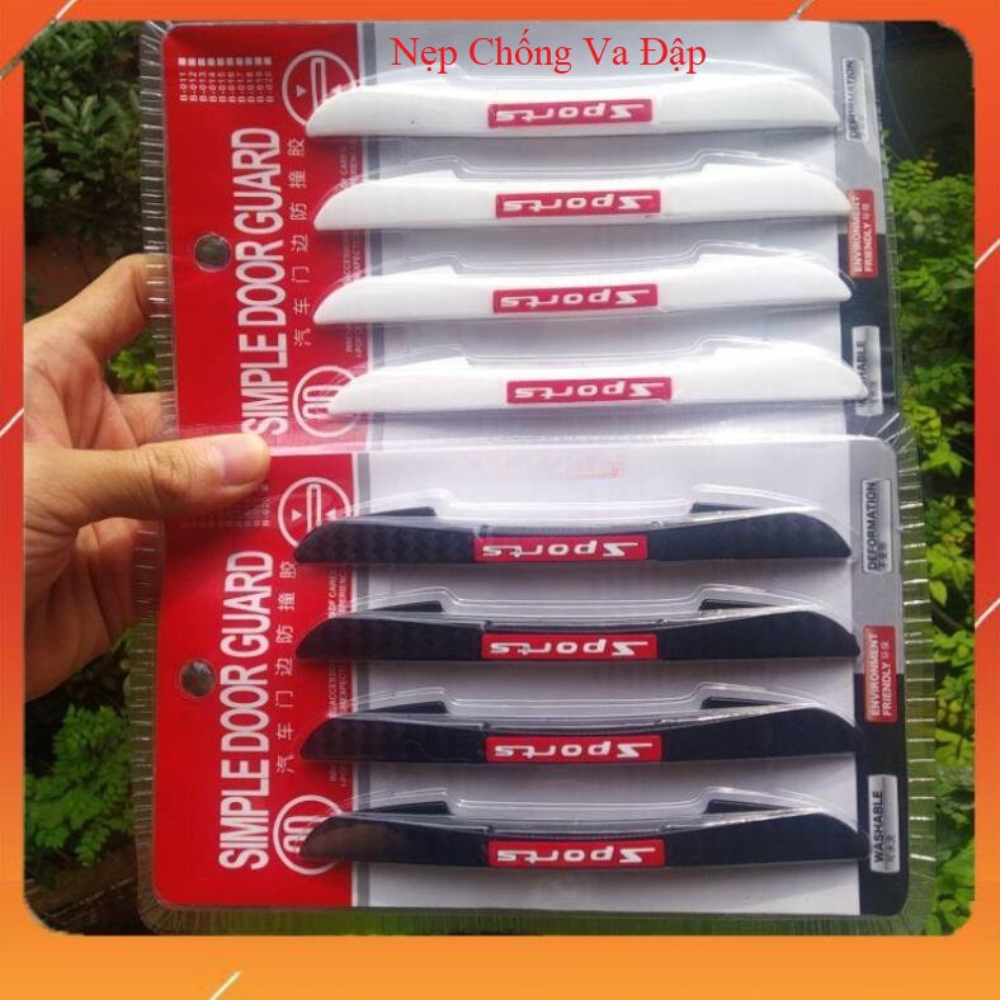Nẹp Chống Va Đập, Trầy Xước Cánh Cửa Cho Các Dòng Xe Ô TÔ - bộ gồm 4 miếng