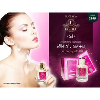 Nước hoa LyChee Luxury Tinh Dầu Pháp 50ml . Lưu hương trên 8h .Có 6 Hương khách Lựa Chọn