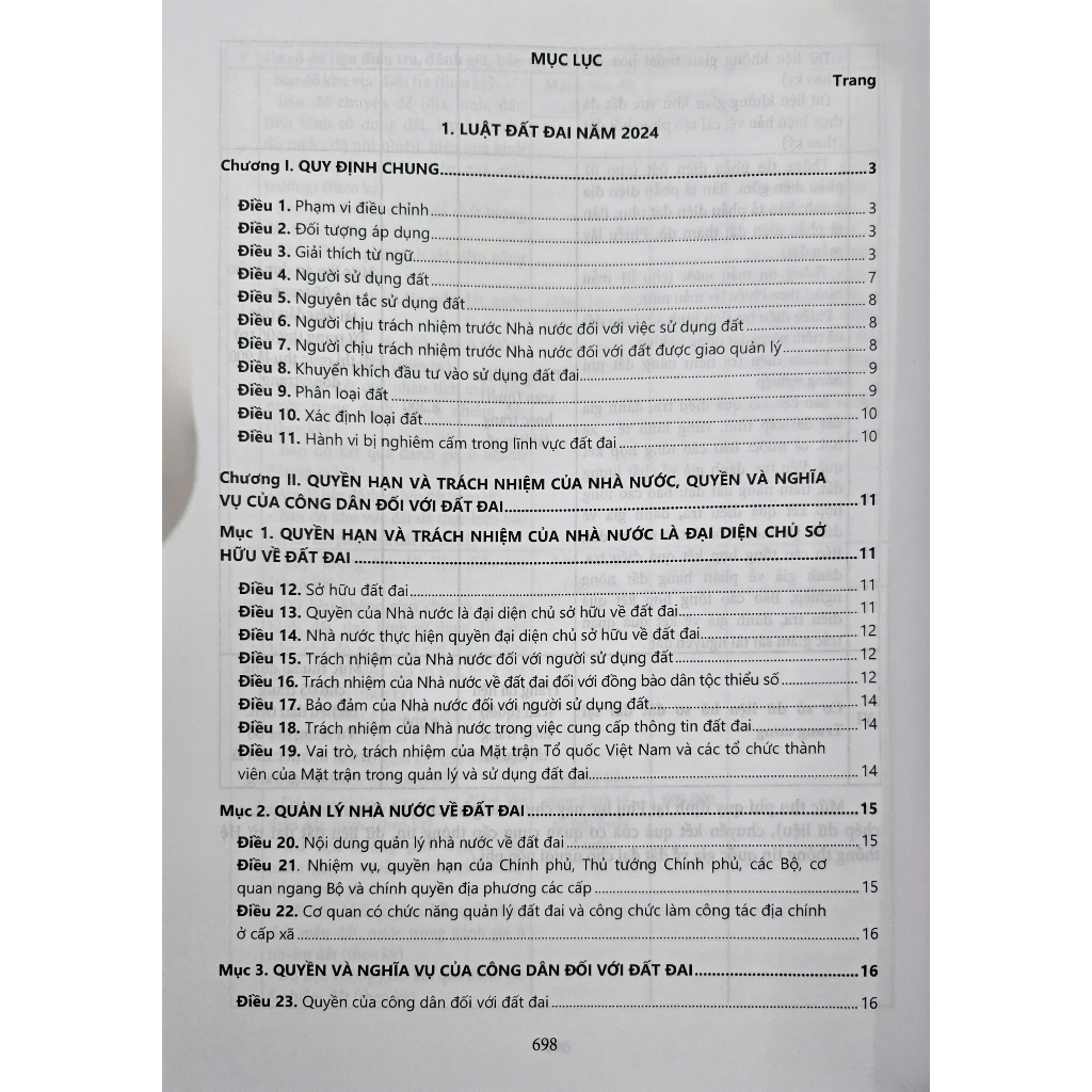 Sách - Luật đất đai năm 2024 và các văn bản hướng dẫn thi hành (NXB Công an nhân dân)