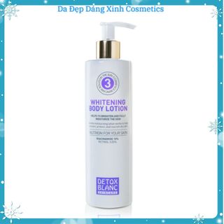 [Chính hãng]Kem dưỡng trắng toàn thân tái tạo body ban đêm Detox blanc 30ml