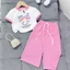 Bộ đồ bé gái in hình HOT TREND chất vải mềm mịn thoáng mát được các bé yêu thích BGD12