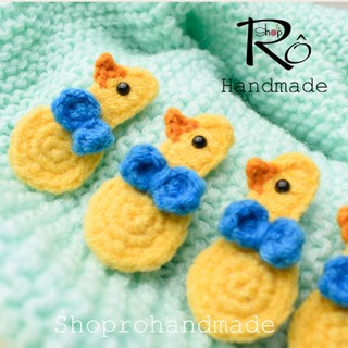Kẹp tóc con vịt đáng yêu cho nữ và bé gái 4cm |Cặp tóc mái mỏ vịt dễ thương |Shop Rô Handmade