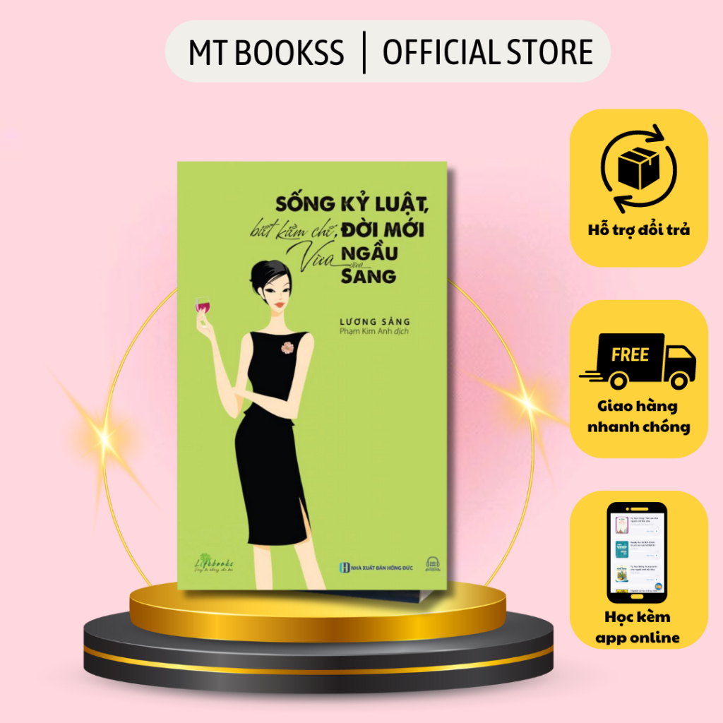 Sách - Sống Kỷ Luật Biết Kiềm Chế Đời Mới Vừa Ngầu Vừa Sang - Sách Phát Triển Bản Thân