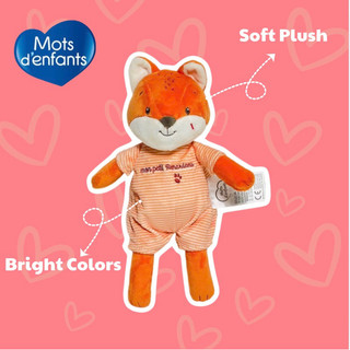 Khăn Xoa Dịu Doudou Chất Liệu Mềm Mại Cho Bé - Mots D'enfants
