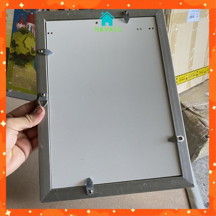 Khung ảnh bằng khen trang trí đẹp viền trắng A4 21x30 ảnh trang trí giá rẻ