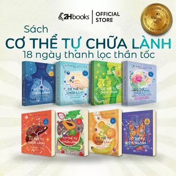 Sách Cơ Thể Tự Chữa Lành, Trọn Bộ 8 Cuốn Sách Dinh Dưỡng Sức Khỏe (tặng kèm bookmark) - HHB
