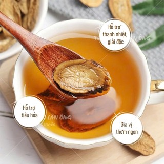 Ngưu bàng khô 500g, rễ ngưu báng, củ ngưu bàng thái lát, thơm, dùng pha trà, nấu canh dưỡng sinh