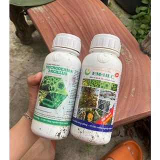 Bộ 2 sản phẩm  phục hồi cây, phòng vàng lá, nghẹt rễ cho cho cây trồng