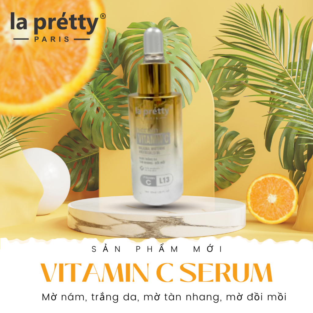 Serum La Pretty mờ nám trắng da phục hồi da hư tổn ngăn ngừa mụn