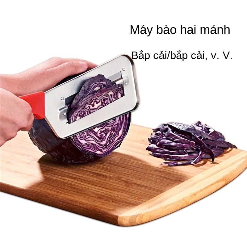 Dao 2 Lưỡi Cắt Rau Củ Quả Siêu Bén Bằng Thép Không Gỉ DASEP, Dao Bào Bắp Cải, Cà Rốt, Khoai Tây Siêu Nhanh