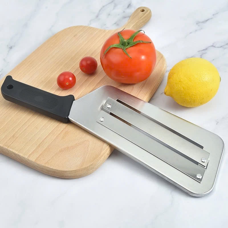 Dao 2 Lưỡi Cắt Rau Củ Quả Siêu Bén Bằng Thép Không Gỉ DASEP, Dao Bào Bắp Cải, Cà Rốt, Khoai Tây Siêu Nhanh