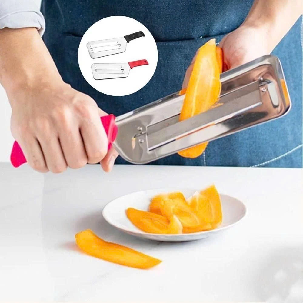 Dao 2 Lưỡi Cắt Rau Củ Quả Siêu Bén Bằng Thép Không Gỉ DASEP, Dao Bào Bắp Cải, Cà Rốt, Khoai Tây Siêu Nhanh