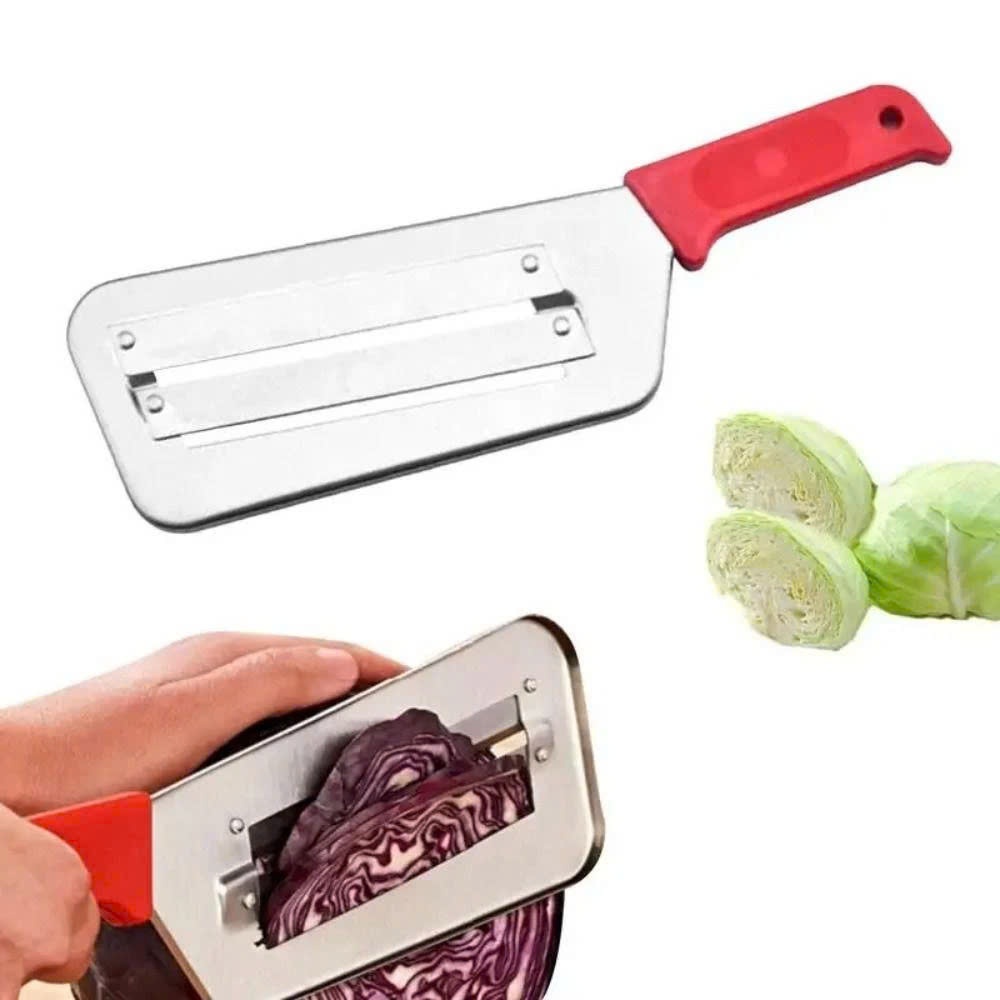 Dao 2 Lưỡi Cắt Rau Củ Quả Siêu Bén Bằng Thép Không Gỉ DASEP, Dao Bào Bắp Cải, Cà Rốt, Khoai Tây Siêu Nhanh