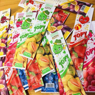 Thạch cây dài hoa quả Yopy Việt Thái túi 770g