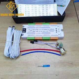 Cảm biến bước chân tự động sáng đèn cầu thang 12V-24V dùng cho 32 bậc,cảm biến cầu thang thông minh