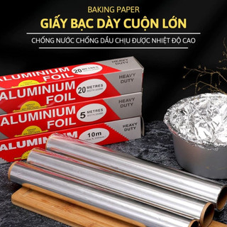 Giấy bạc nướng đồ ăn tiện lợi dùng cho gia đình